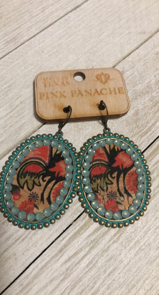 Olivia Island Oval Dangles