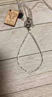 Teardrop necklace