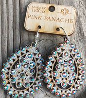 Santa Fe Silver Teardrop Earrings