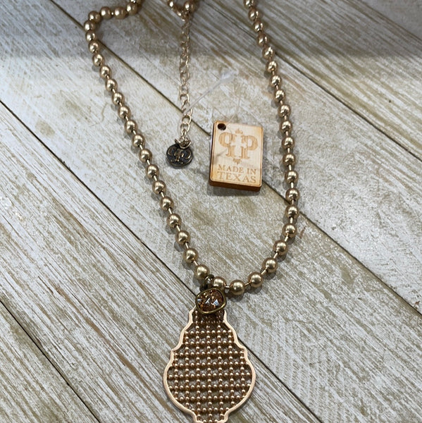 Norma Gold Necklace