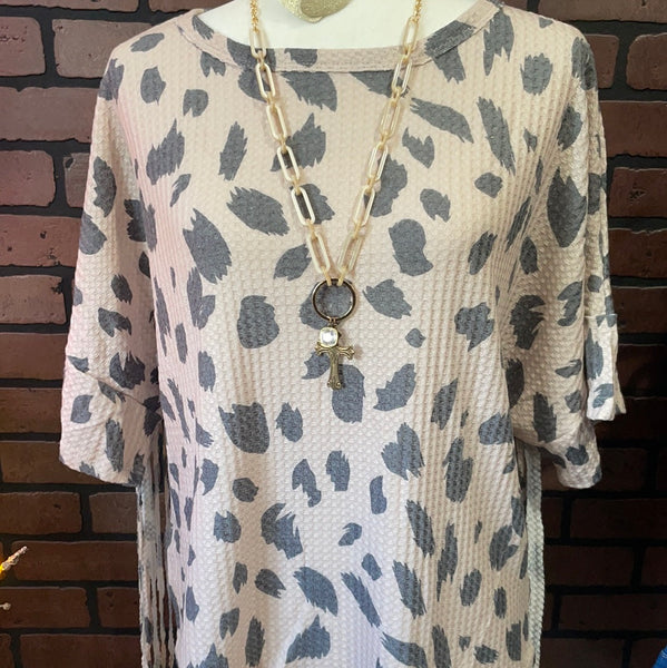Yvonne Waffle Top
